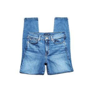 Anthropologie Level 99 Nostalgic High-Rise Skinny Ankle Jeans